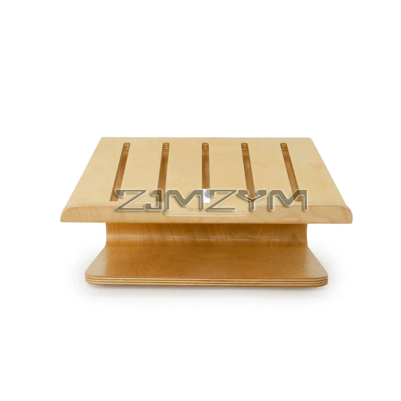Support pour Ordinateur en Bois Naturel