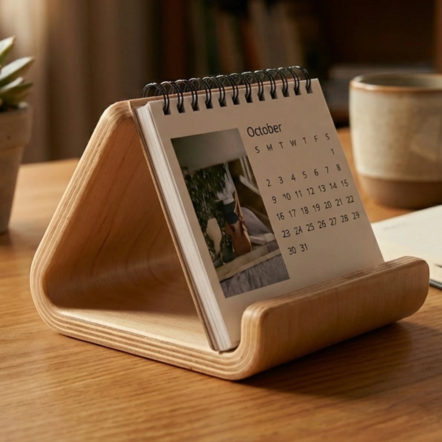 Support pour Téléphone en Bois de Bouleau