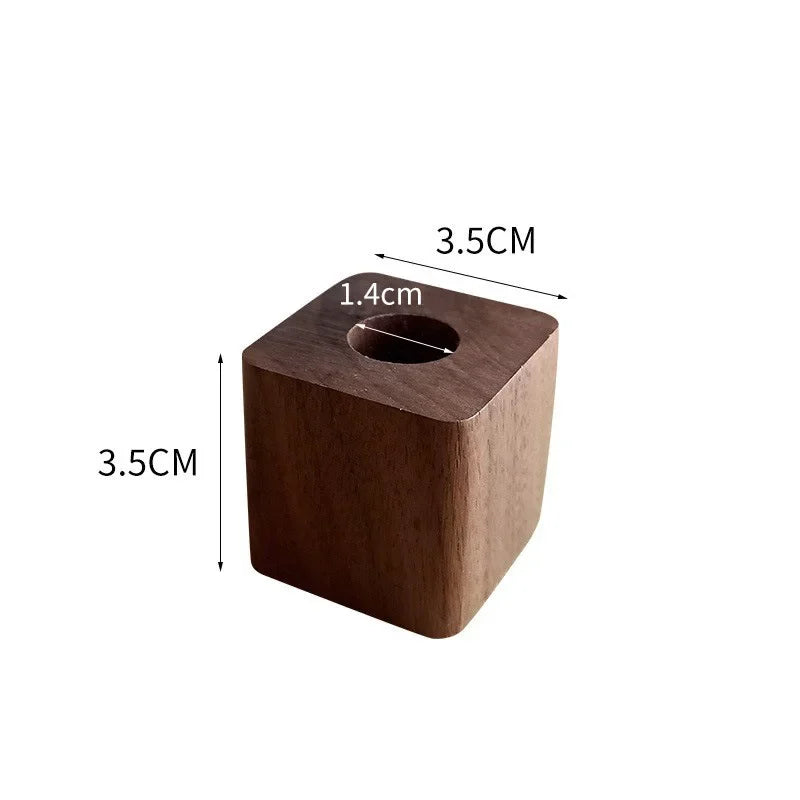 Porte-stylo en Bois Véritable