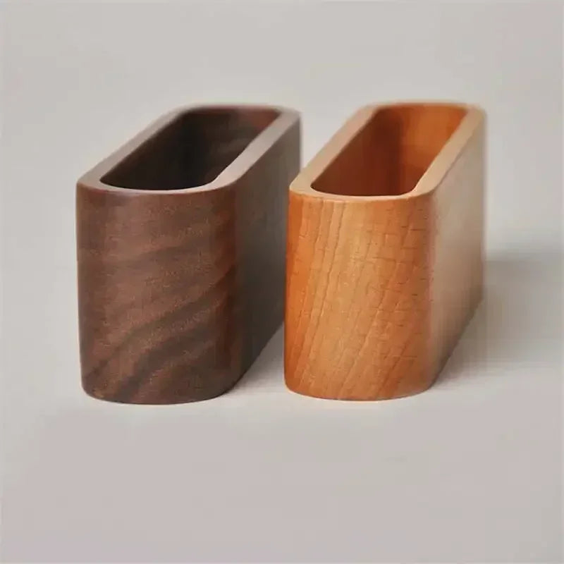 Porte-Cartes de Visite en Bois Véritable