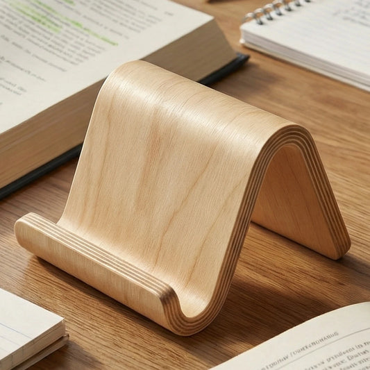 Support pour Téléphone en Bois de Bouleau