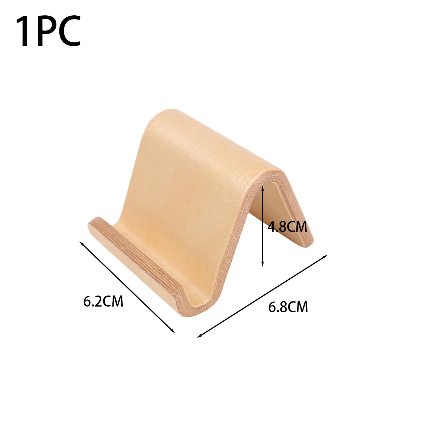 Support pour Téléphone en Bois de Bouleau